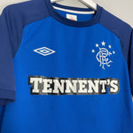 Shop 2012/13 RANGERS TRAINING SHIRT (M) UMBRO, classic football shirts, vintage football shirts & retro soccer jerseys at Cult Kits
