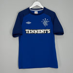 Shop 2012/13 RANGERS TRAINING SHIRT (M) UMBRO, classic football shirts, vintage football shirts & retro soccer jerseys at Cult Kits