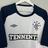 Shop 2012/13 RANGERS TRAINING SHIRT (XXXL) UMBRO, classic football shirts, vintage football shirts & retro soccer jerseys at Cult Kits