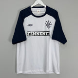Shop 2012/13 RANGERS TRAINING SHIRT (XXXL) UMBRO, classic football shirts, vintage football shirts & retro soccer jerseys at Cult Kits