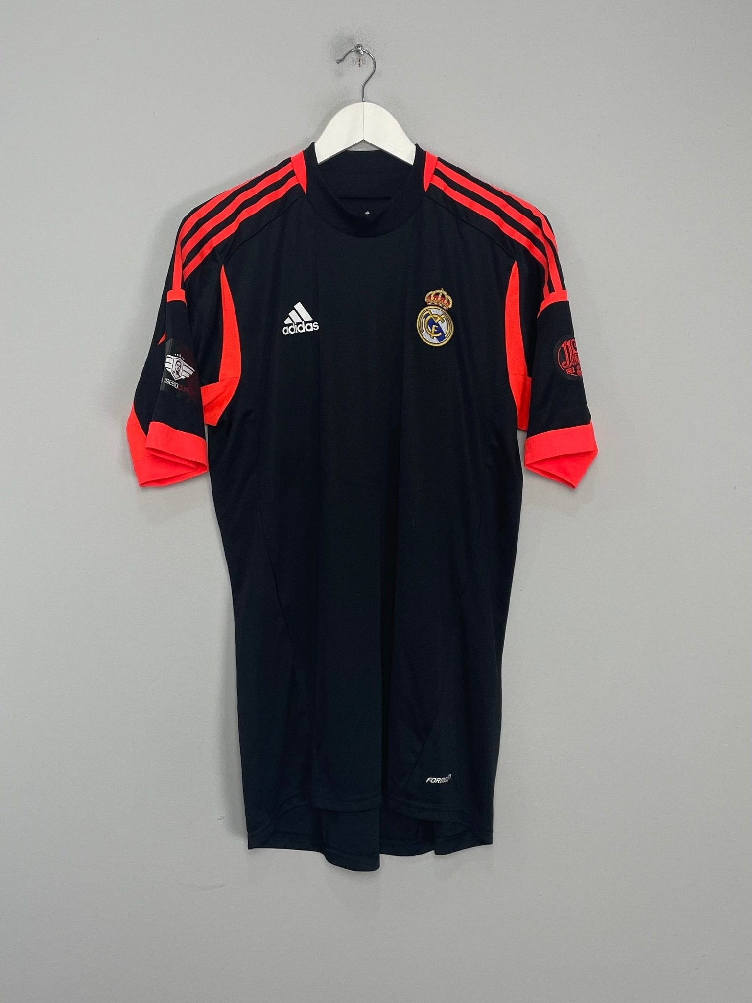 Shop 2012/13 REAL MADRID #13 *MATCH ISSUE* EUSEBIO CUP GK SHIRT (L) ADIDAS, classic football shirts, vintage football shirts & retro soccer jerseys at Cult Kits