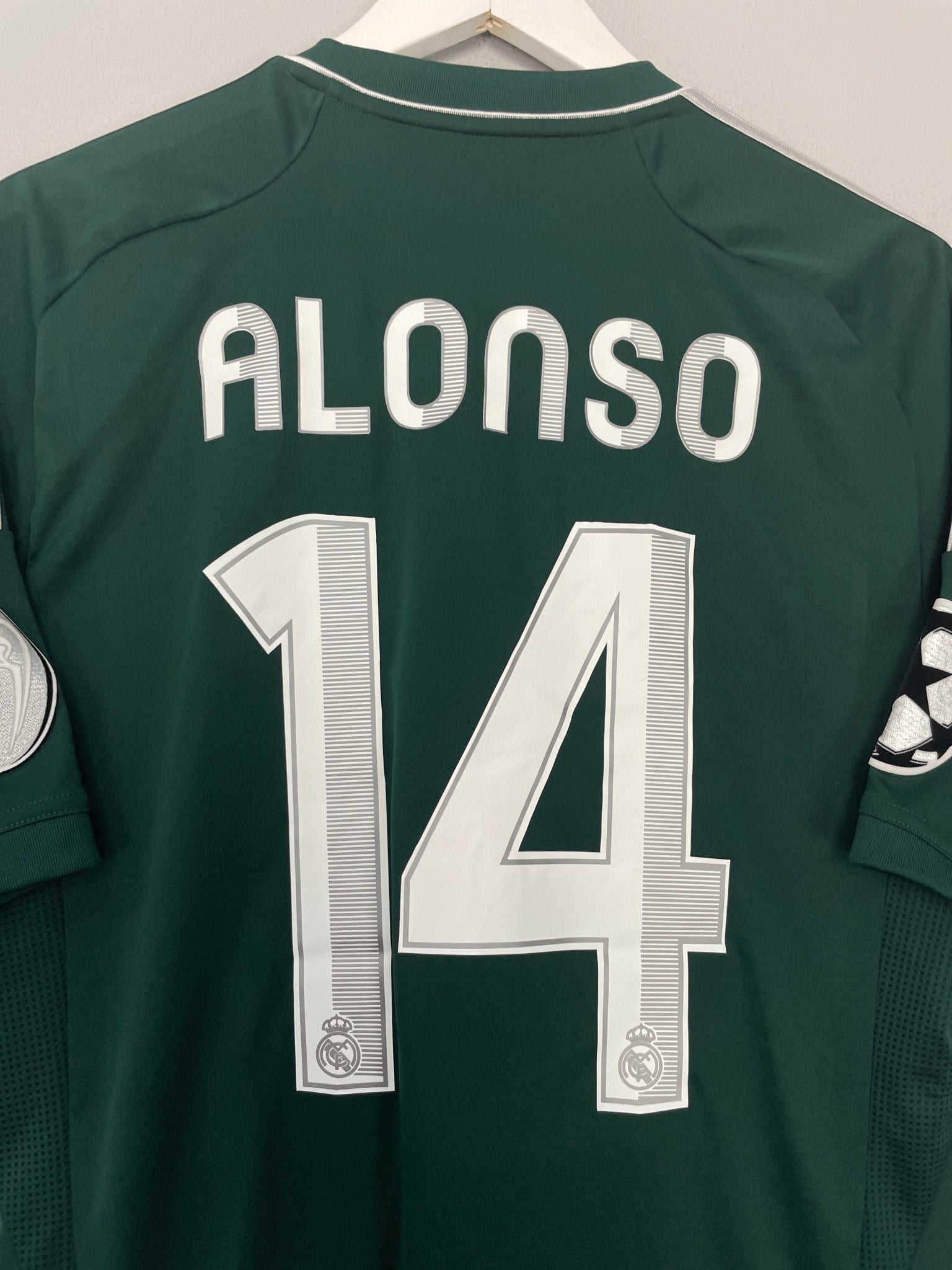 Shop 2012/13 REAL MADRID ALONSO #14 C/L THIRD SHIRT (L) ADIDAS, classic football shirts, vintage football shirts & retro soccer jerseys at Cult Kits