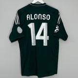 Shop 2012/13 REAL MADRID ALONSO #14 C/L THIRD SHIRT (L) ADIDAS, classic football shirts, vintage football shirts & retro soccer jerseys at Cult Kits