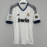 Shop 2012/13 REAL MADRID ALONSO #14 HOME SHIRT (M) ADIDAS, classic football shirts, vintage football shirts & retro soccer jerseys at Cult Kits