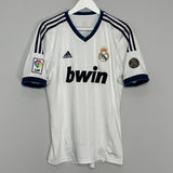 Shop 2012/13 REAL MADRID ALONSO #14 HOME SHIRT (M) ADIDAS, classic football shirts, vintage football shirts & retro soccer jerseys at Cult Kits