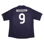 Buy 2012/13 Real Madrid Benzema 9 Away Shirt (XL) Adidas ~ Free worldwide shipping ~ Authentic Vintage Football Shirts from Cult Kits