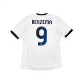 Buy 2012/13 Real Madrid Benzema 9 Home Shirt (M) Adidas ~ Free worldwide shipping ~ Authentic Vintage Football Shirts from Cult Kits