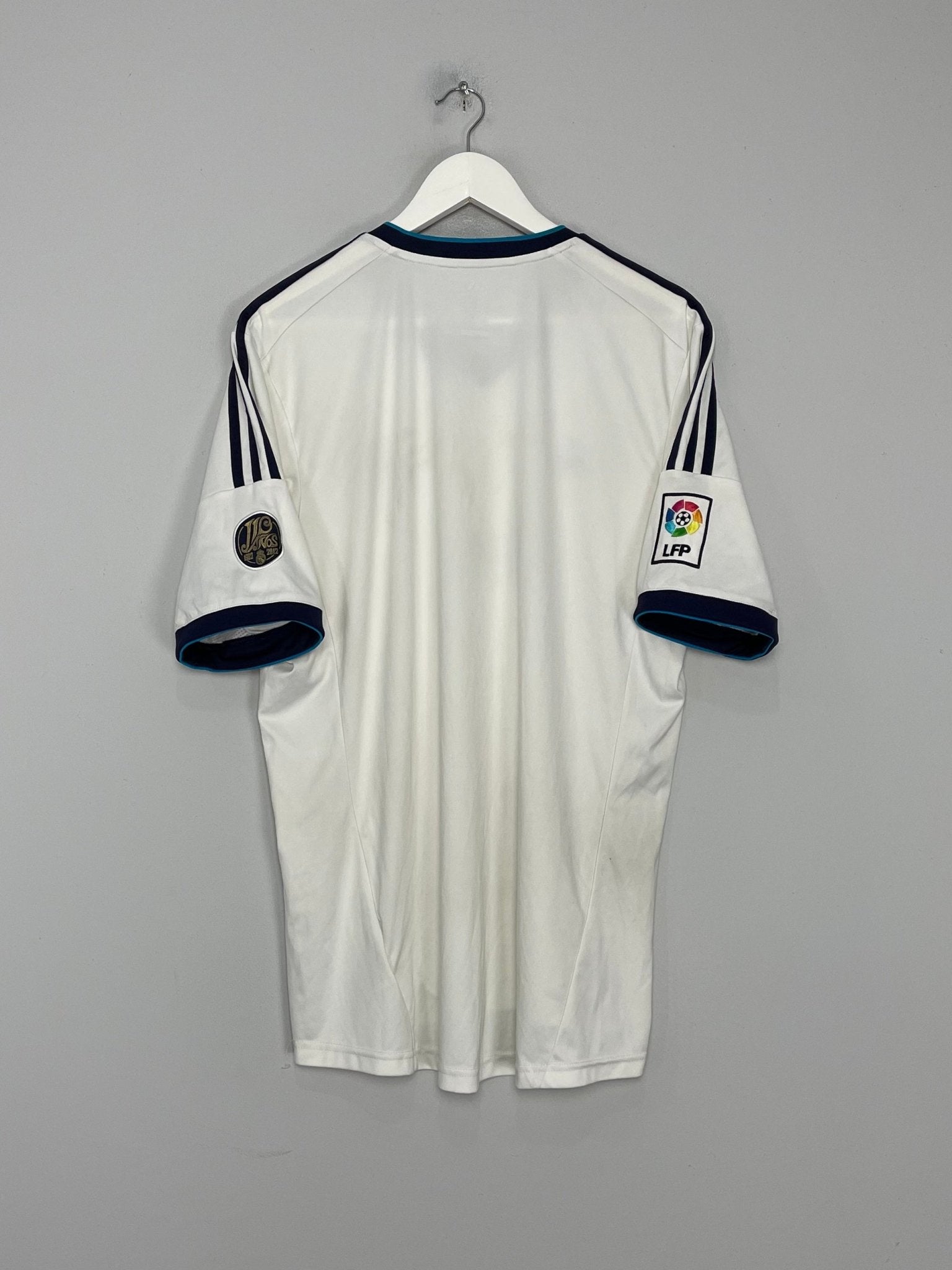 Shop 2012/13 REAL MADRID HOME SHIRT (XL) ADIDAS, classic football shirts, vintage football shirts & retro soccer jerseys at Cult Kits