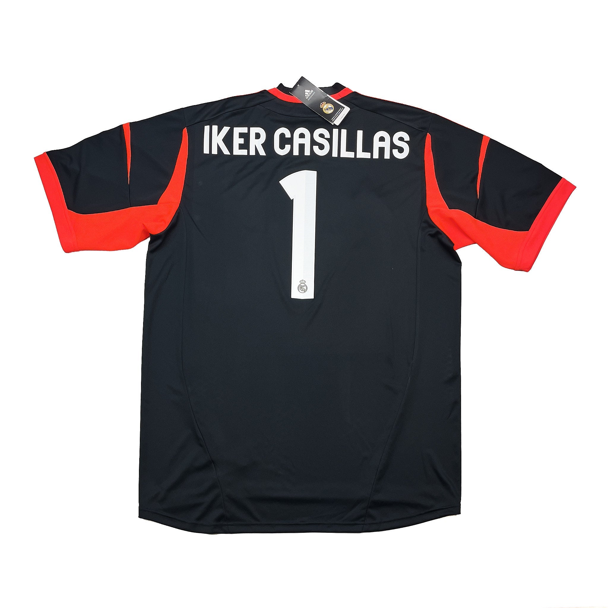 Buy 2012/13 Real Madrid Iker Casillas 1 *Bnwt* GK Shirt (XL) Adidas ~ Free worldwide shipping available ~ Authentic Vintage Football Shirts from Cult Kits