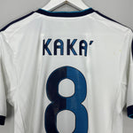Shop 2012/13 REAL MADRID KAKA #8 HOME SHIRT (S) ADIDAS, classic football shirts, vintage football shirts & retro soccer jerseys at Cult Kits