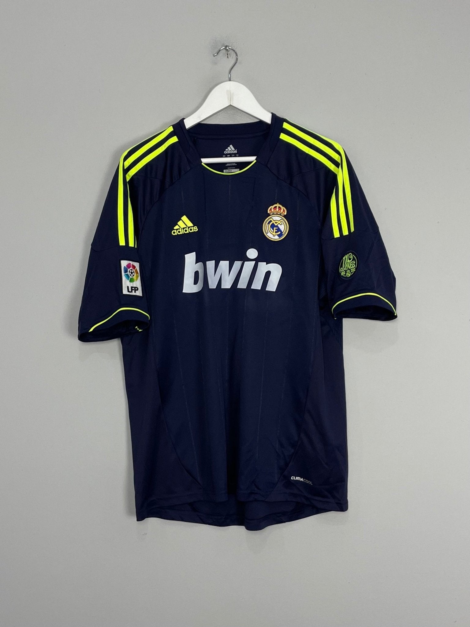 Shop 2012/13 REAL MADRID RONALDO #7 AWAY SHIRT (L) ADIDAS, classic football shirts, vintage football shirts & retro soccer jerseys at Cult Kits