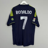 Shop 2012/13 REAL MADRID RONALDO #7 AWAY SHIRT (L) ADIDAS, classic football shirts, vintage football shirts & retro soccer jerseys at Cult Kits