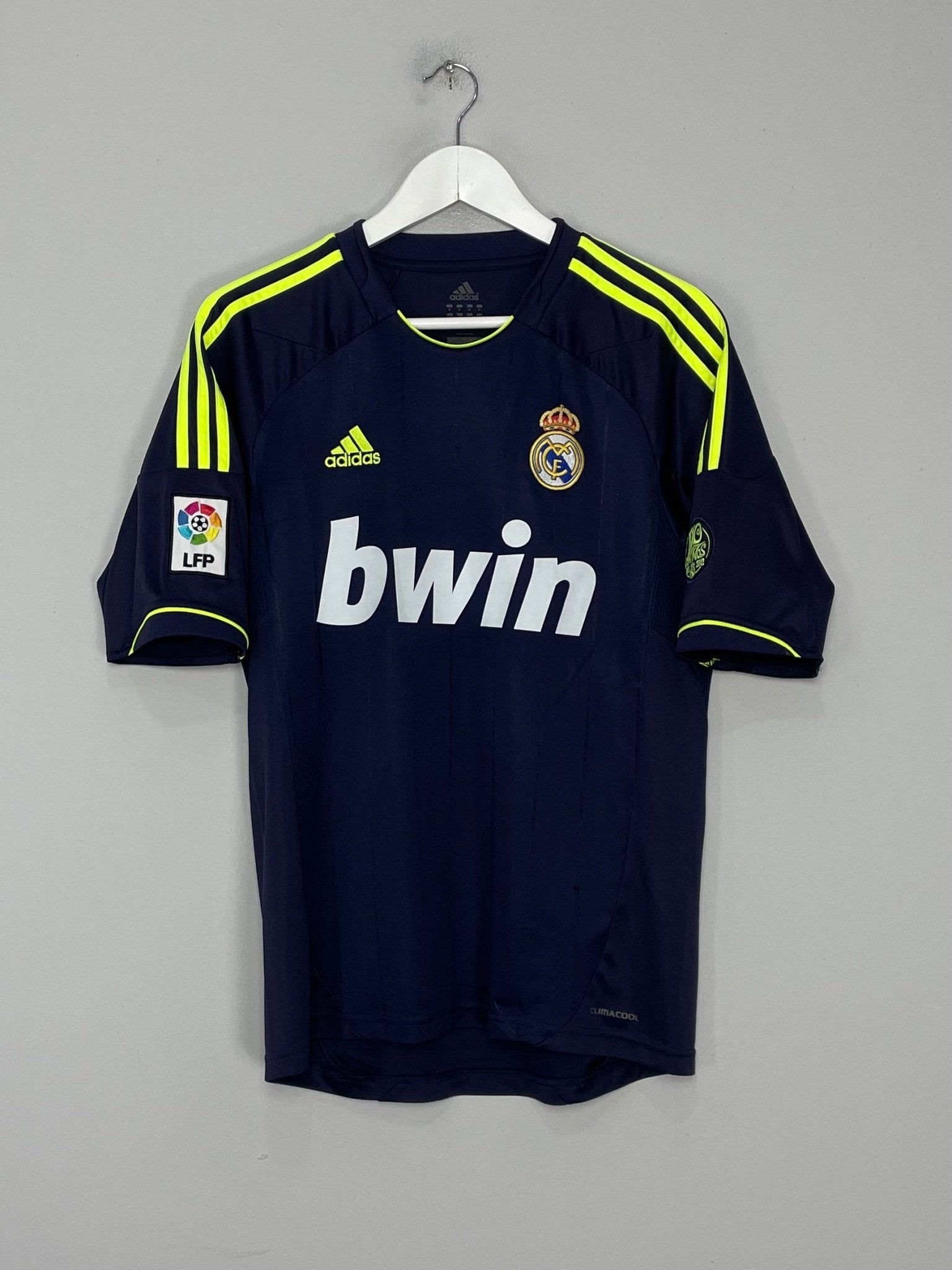 Shop 2012/13 REAL MADRID RONALDO #7 AWAY SHIRT (M) ADIDAS, classic football shirts, vintage football shirts & retro soccer jerseys at Cult Kits