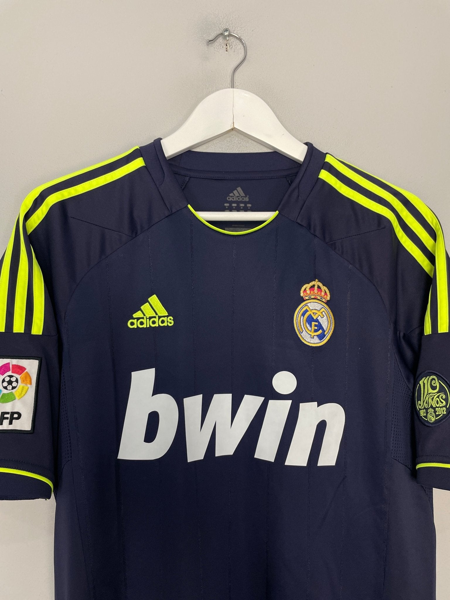 Shop 2012/13 REAL MADRID RONALDO #7 AWAY SHIRT (M) ADIDAS, classic football shirts, vintage football shirts & retro soccer jerseys at Cult Kits