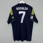 Shop 2012/13 REAL MADRID RONALDO #7 AWAY SHIRT (XL) ADIDAS, classic football shirts, vintage football shirts & retro soccer jerseys at Cult Kits