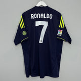 Shop 2012/13 REAL MADRID RONALDO #7 AWAY SHIRT (XL) ADIDAS, classic football shirts, vintage football shirts & retro soccer jerseys at Cult Kits