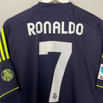 Shop 2012/13 REAL MADRID RONALDO #7 AWAY SHIRT (XL) ADIDAS, classic football shirts, vintage football shirts & retro soccer jerseys at Cult Kits