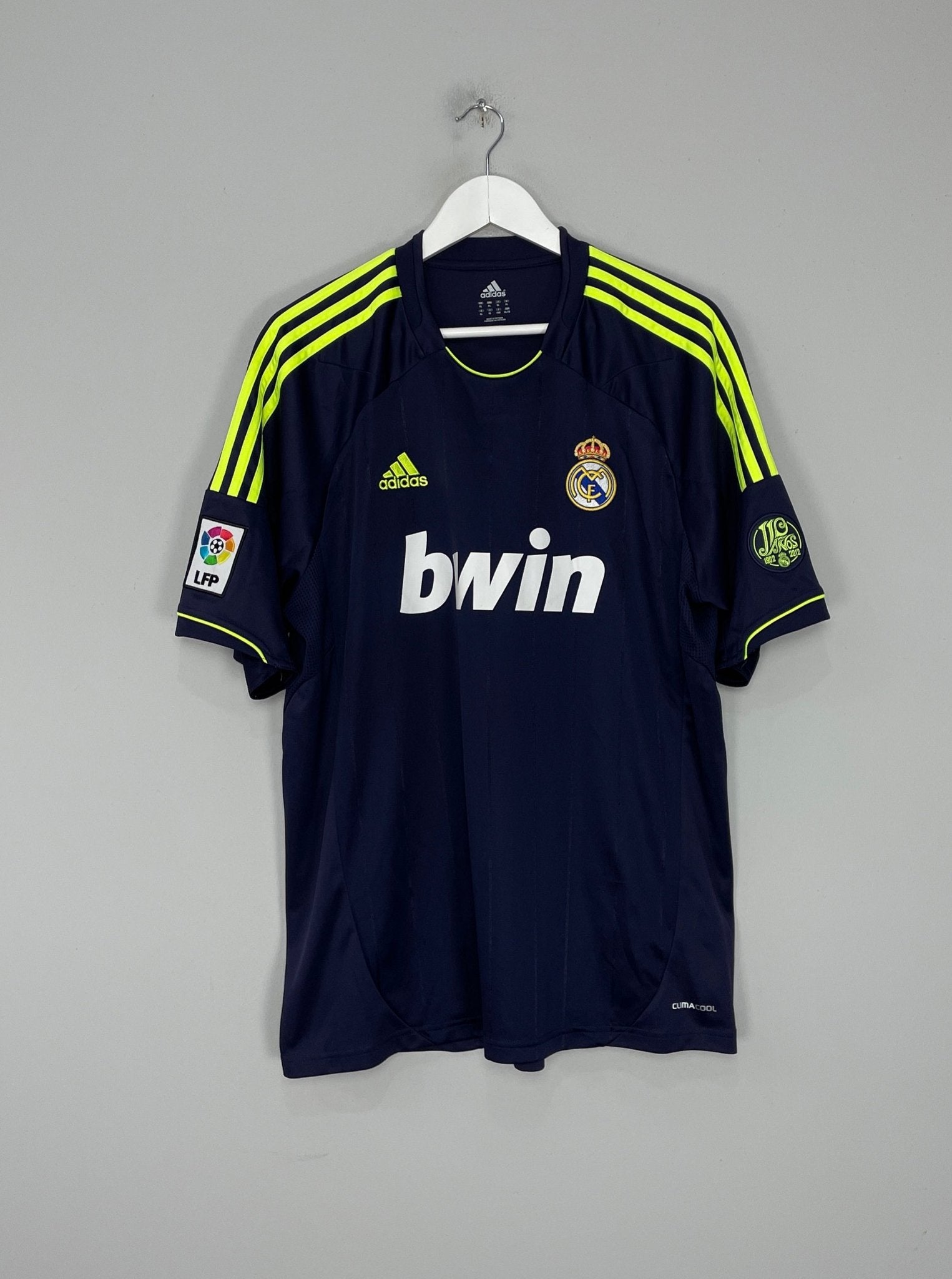 Shop 2012/13 REAL MADRID RONALDO #7 AWAY SHIRT (XL) ADIDAS, classic football shirts, vintage football shirts & retro soccer jerseys at Cult Kits