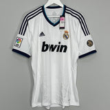 Shop 2012/13 REAL MADRID RONALDO #7 *BNWT* HOME SHIRT (L) ADIDAS, classic football shirts, vintage football shirts & retro soccer jerseys at Cult Kits