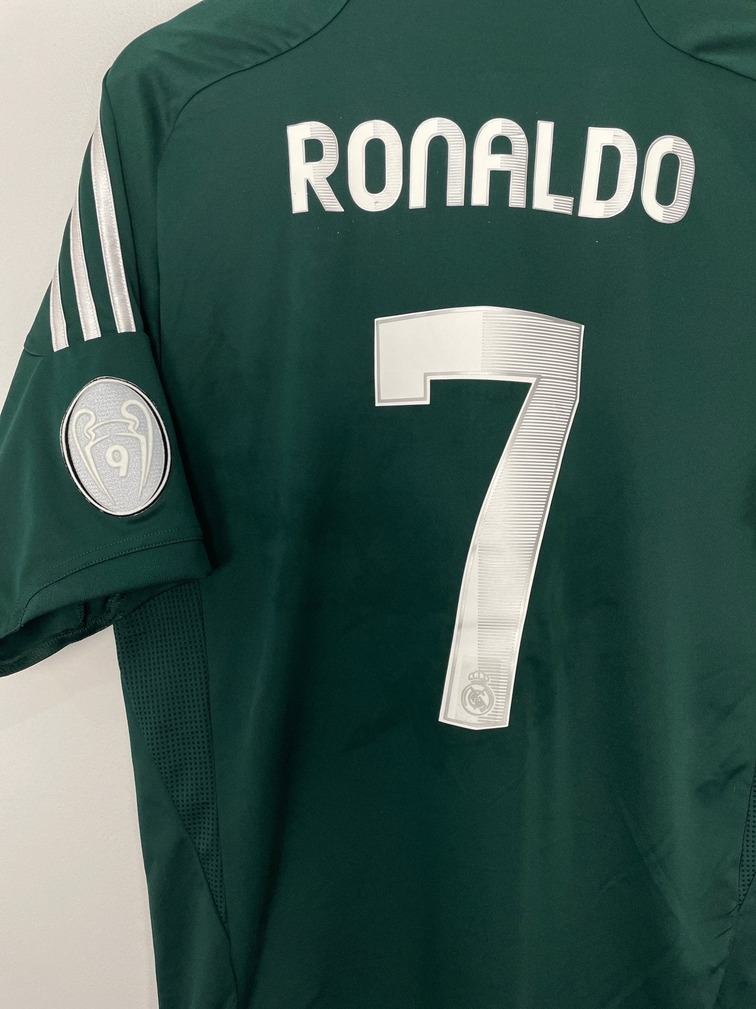 Shop 2012/13 REAL MADRID RONALDO #7 C/L THIRD SHIRT (L) ADIDAS, classic football shirts, vintage football shirts & retro soccer jerseys at Cult Kits