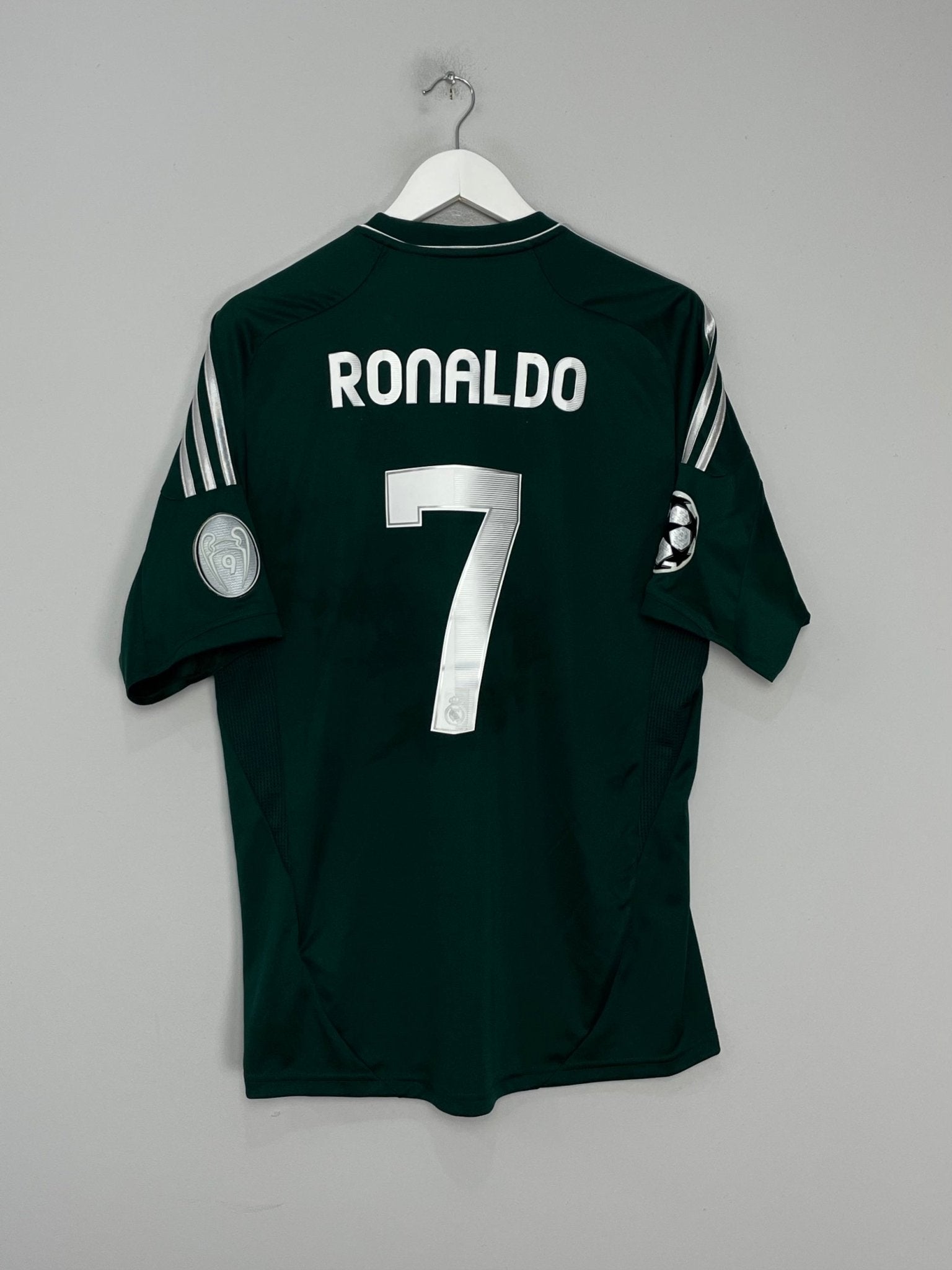 Shop 2012/13 REAL MADRID RONALDO #7 C/L THIRD SHIRT (L) ADIDAS, classic football shirts, vintage football shirts & retro soccer jerseys at Cult Kits