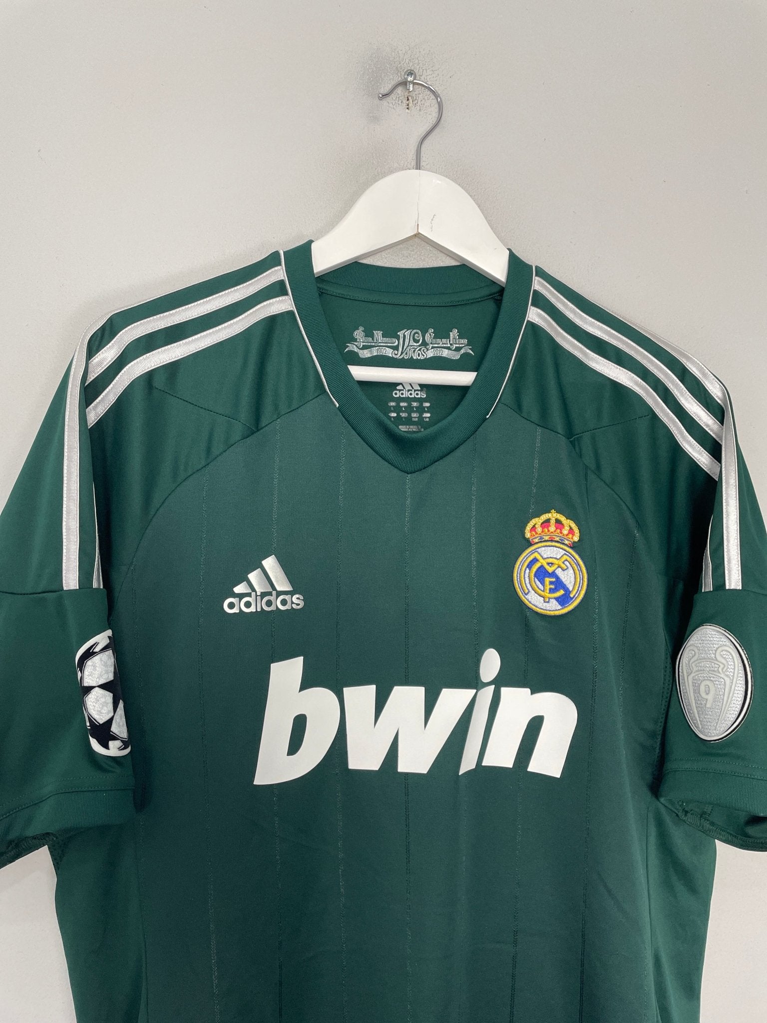 Shop 2012/13 REAL MADRID RONALDO #7 C/L THIRD SHIRT (L) ADIDAS, classic football shirts, vintage football shirts & retro soccer jerseys at Cult Kits