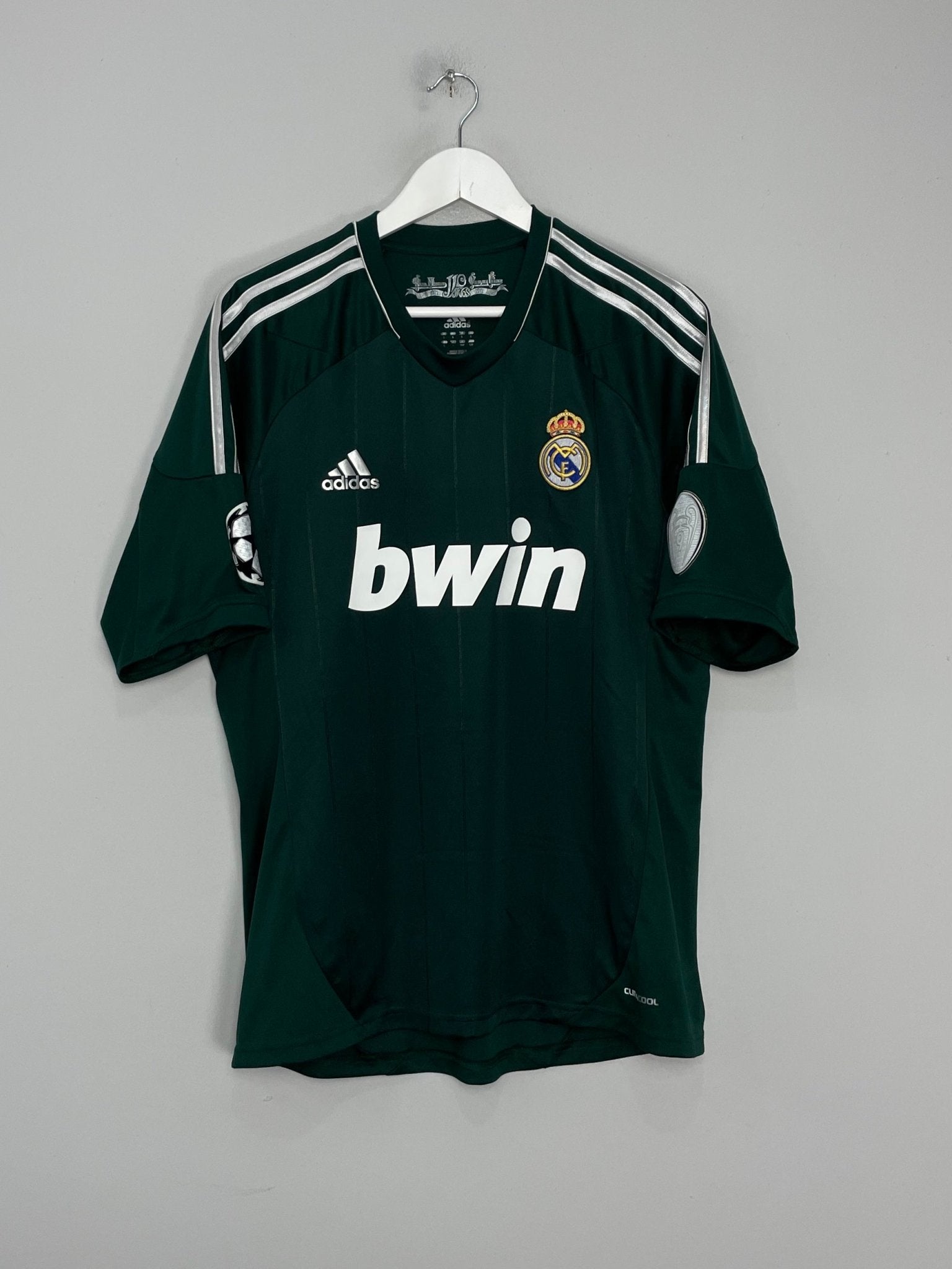 Shop 2012/13 REAL MADRID RONALDO #7 C/L THIRD SHIRT (L) ADIDAS, classic football shirts, vintage football shirts & retro soccer jerseys at Cult Kits