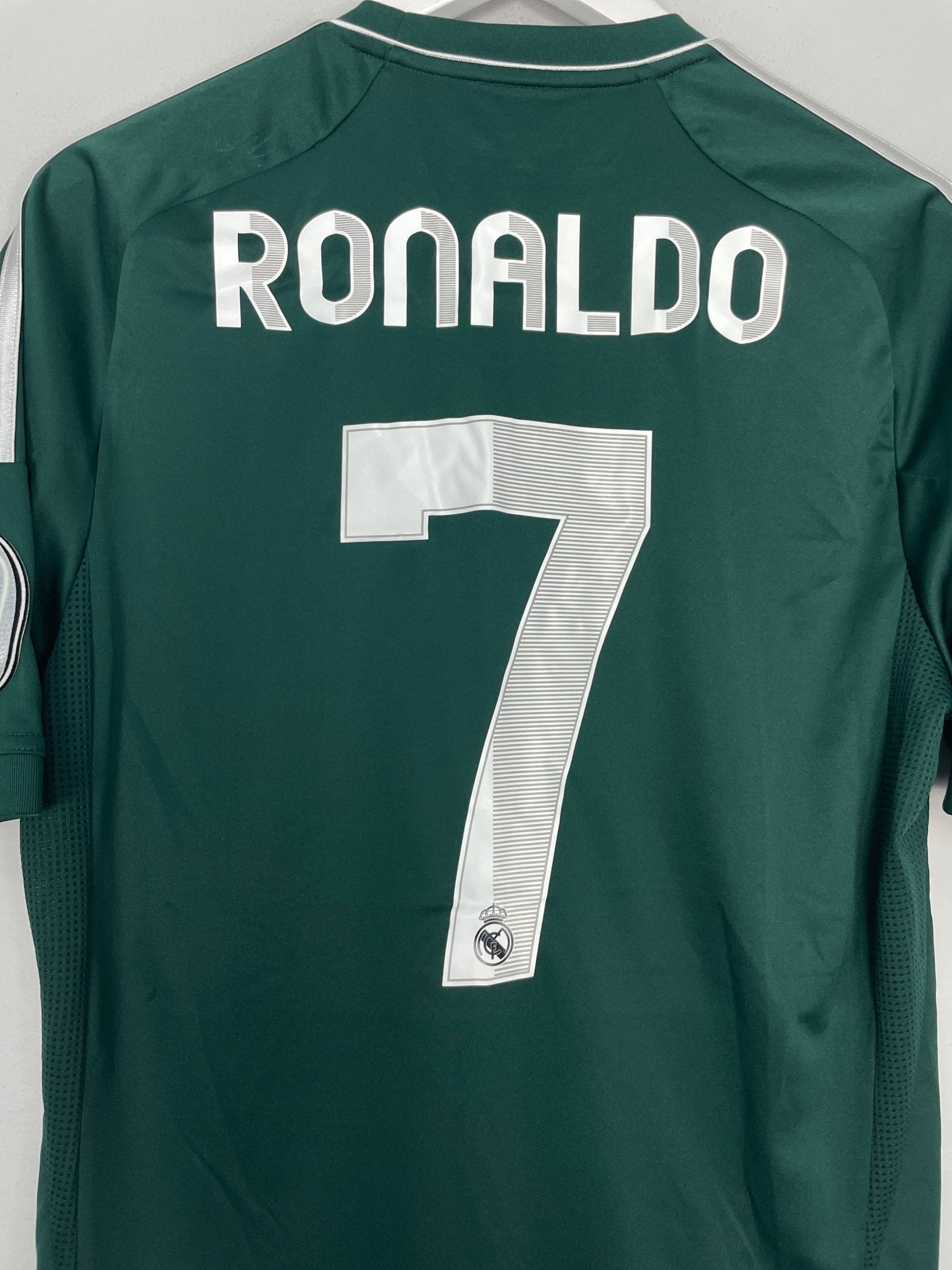 Shop 2012/13 REAL MADRID RONALDO #7 C/L THIRD SHIRT (M) ADIDAS, classic football shirts, vintage football shirts & retro soccer jerseys at Cult Kits