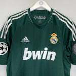 2012/13 REAL MADRID RONALDO 7 C/L THIRD SHIRT (M) ADIDAS - Cult Kits - Medium - Buy Vintage Football Shirts, Authentic Retro Football Shirts For Sale, Classic Football Shirts & Soccer Jersey