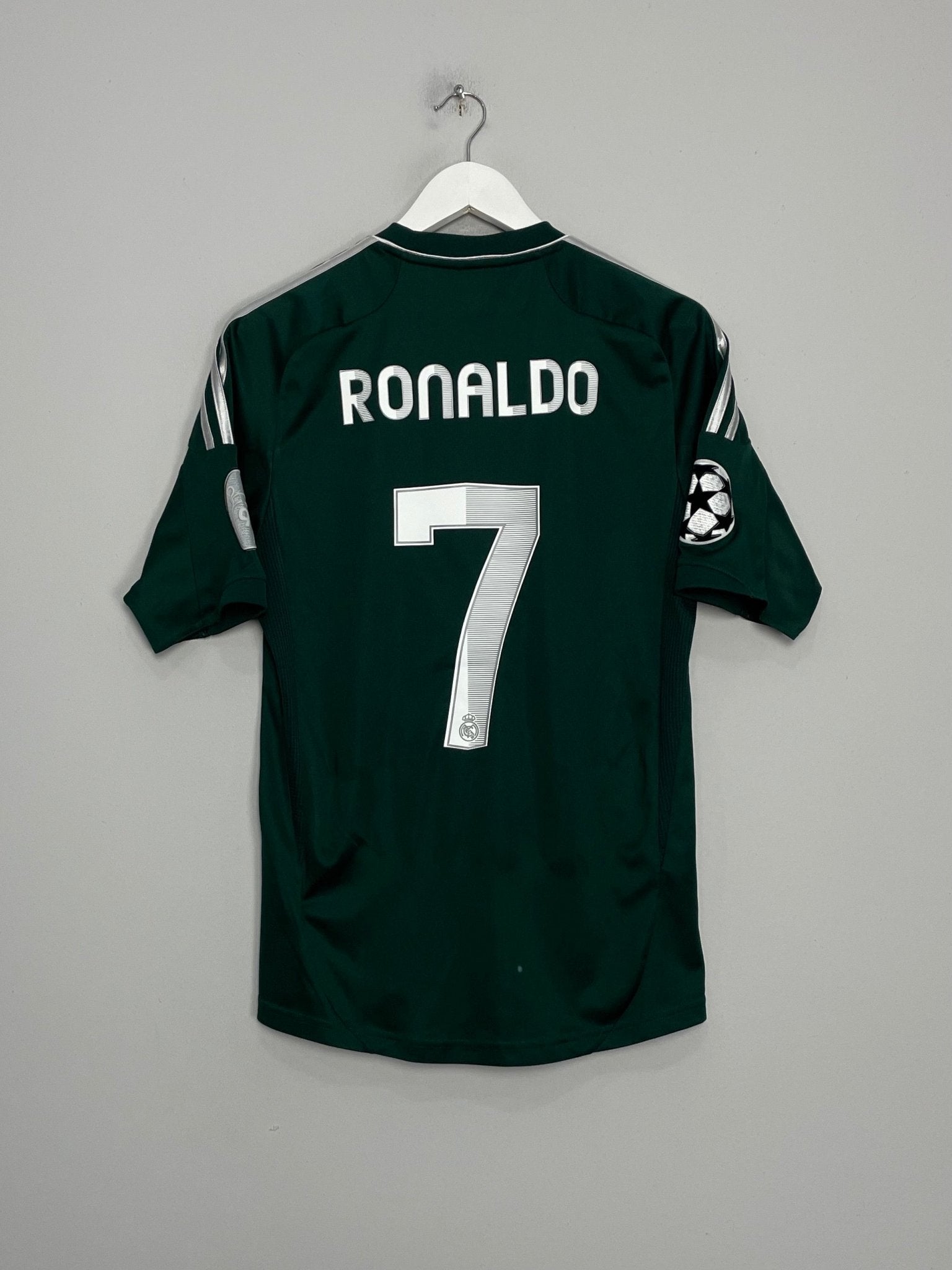 Shop 2012/13 REAL MADRID RONALDO #7 C/L THIRD SHIRT (S) ADIDAS, classic football shirts, vintage football shirts & retro soccer jerseys at Cult Kits
