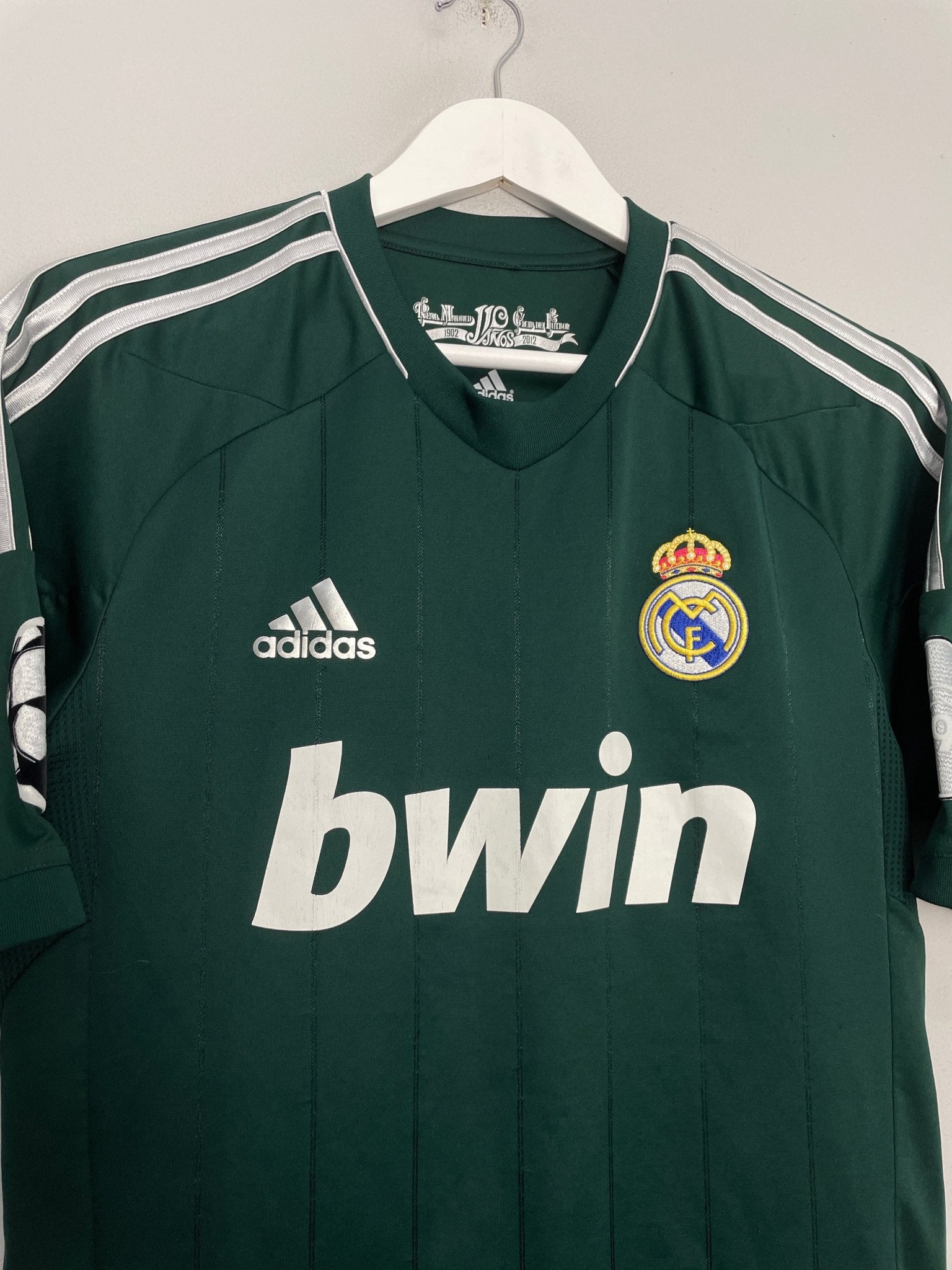 Shop 2012/13 REAL MADRID RONALDO #7 C/L THIRD SHIRT (S) ADIDAS, classic football shirts, vintage football shirts & retro soccer jerseys at Cult Kits