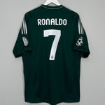 Shop 2012/13 REAL MADRID RONALDO #7 C/L THIRD SHIRT (XL) ADIDAS, classic football shirts, vintage football shirts & retro soccer jerseys at Cult Kits