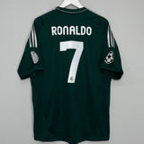 Shop 2012/13 REAL MADRID RONALDO #7 C/L THIRD SHIRT (XL) ADIDAS, classic football shirts, vintage football shirts & retro soccer jerseys at Cult Kits