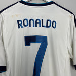 Shop 2012/13 REAL MADRID RONALDO #7 HOME SHIRT (L) ADIDAS, classic football shirts, vintage football shirts & retro soccer jerseys at Cult Kits