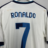 Shop 2012/13 REAL MADRID RONALDO #7 HOME SHIRT (L) ADIDAS, classic football shirts, vintage football shirts & retro soccer jerseys at Cult Kits