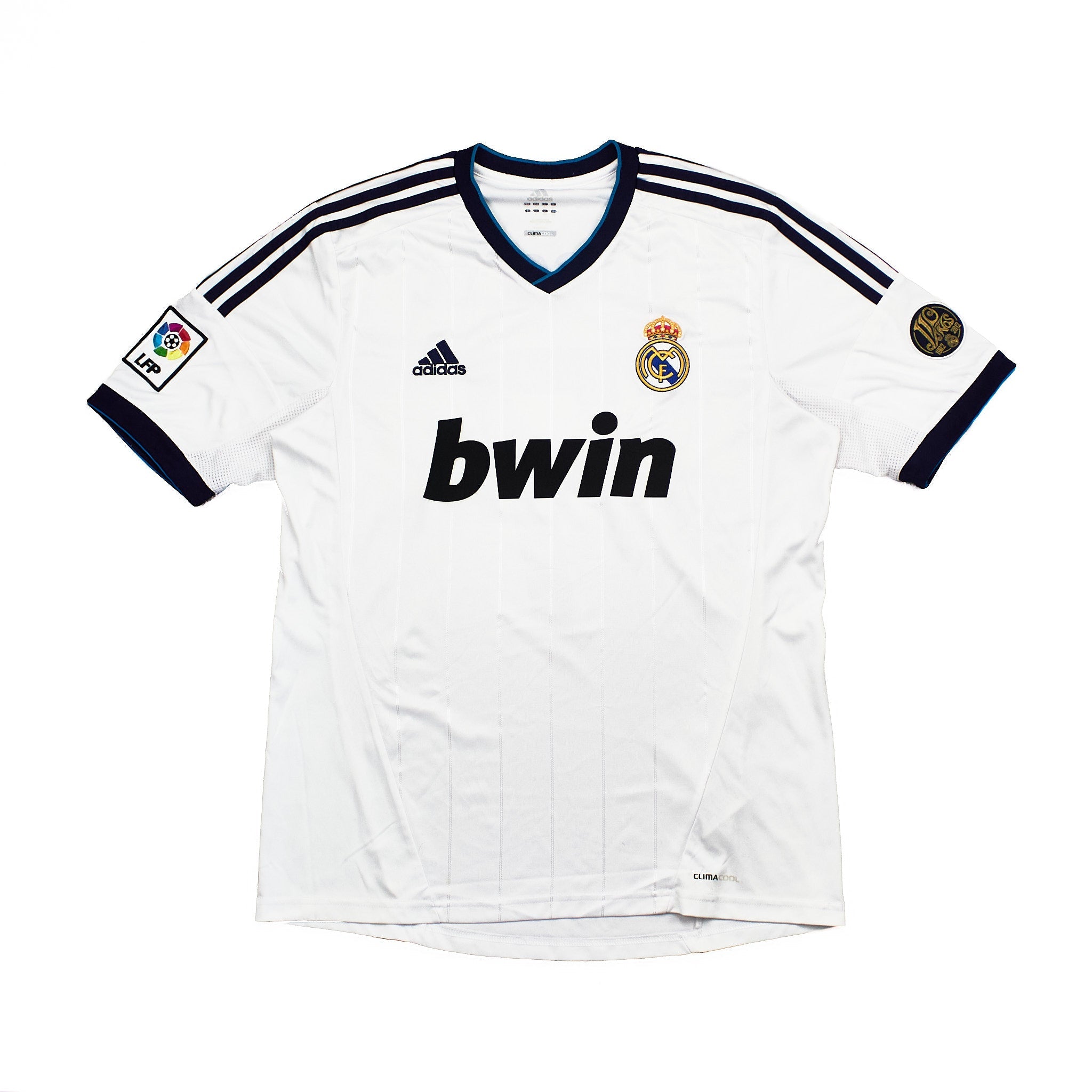 Buy 2012/13 Real Madrid Ronaldo 7 Home Shirt (L) Adidas ~ Free worldwide shipping ~ Authentic Vintage Football Shirts from Cult Kits
