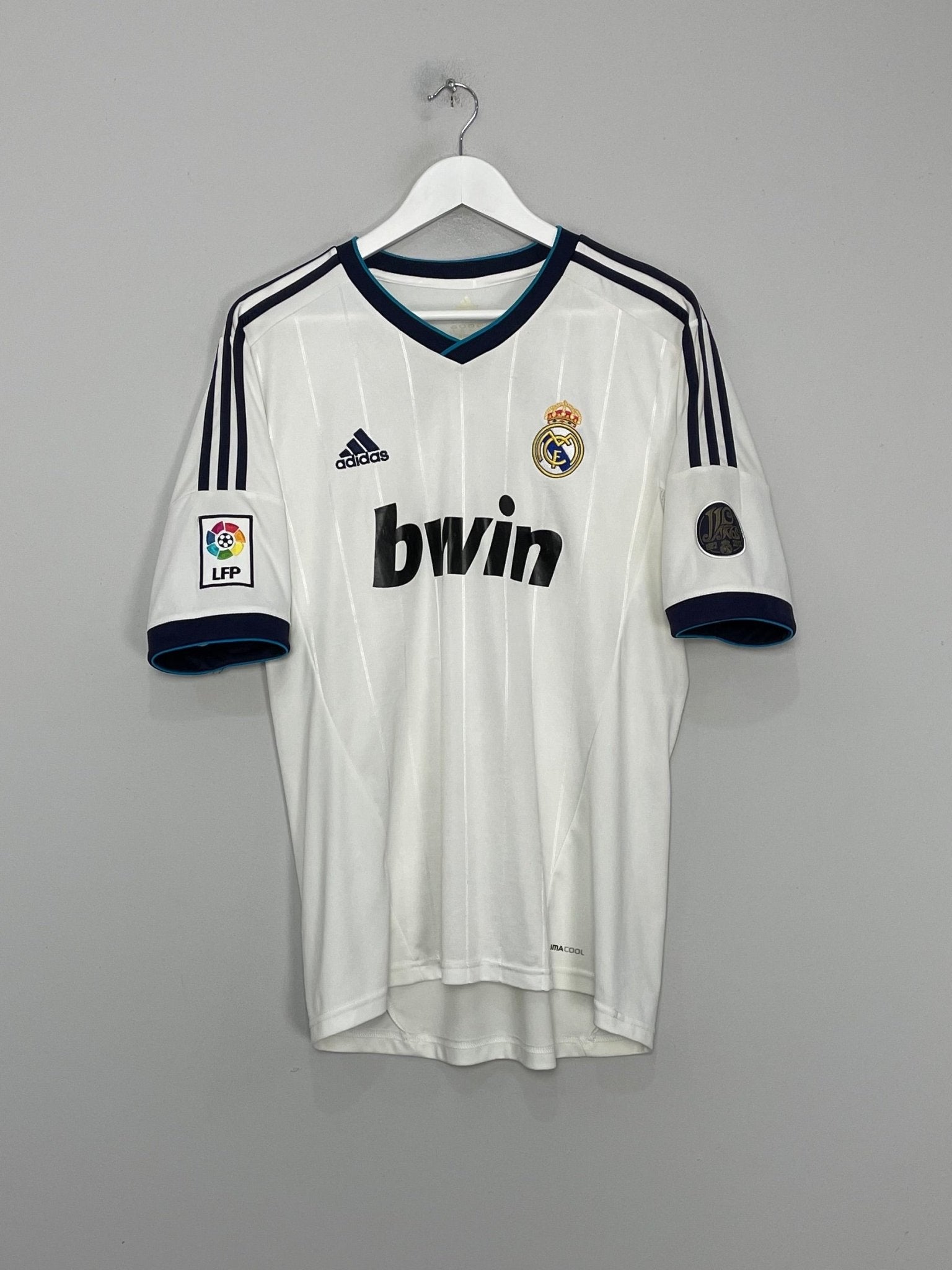 Shop 2012/13 REAL MADRID RONALDO #7 HOME SHIRT (L) ADIDAS, classic football shirts, vintage football shirts & retro soccer jerseys at Cult Kits