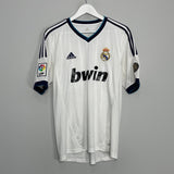 Shop 2012/13 REAL MADRID RONALDO #7 HOME SHIRT (M) ADIDAS, classic football shirts, vintage football shirts & retro soccer jerseys at Cult Kits