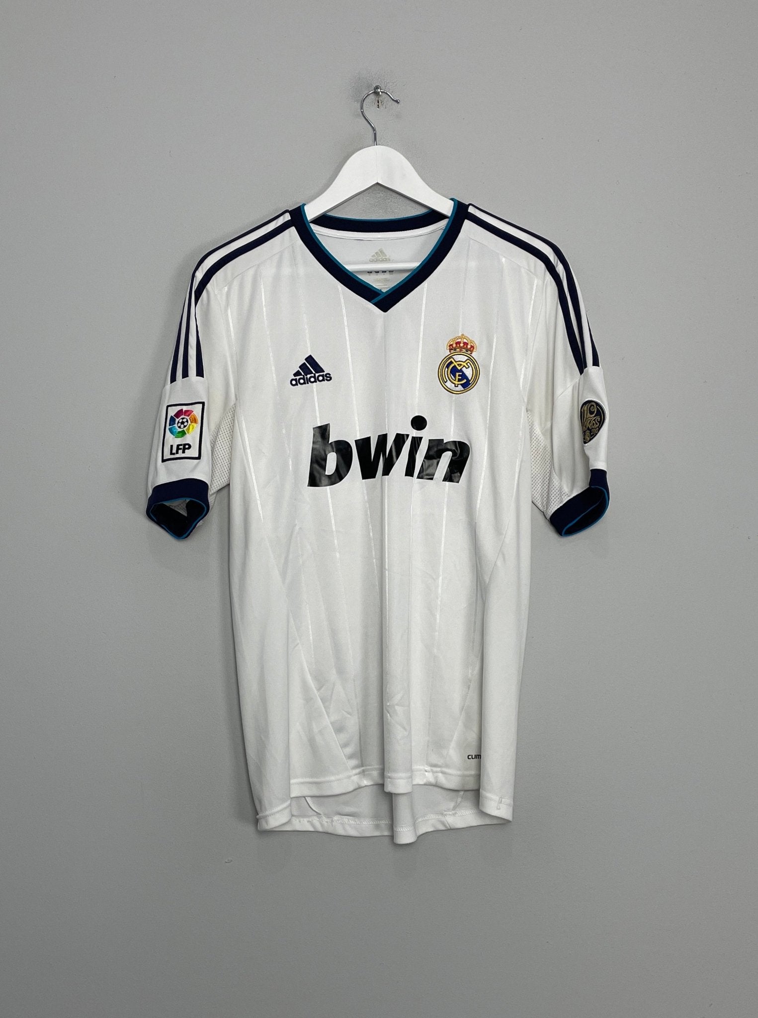 Shop 2012/13 REAL MADRID RONALDO #7 HOME SHIRT (M) ADIDAS, classic football shirts, vintage football shirts & retro soccer jerseys at Cult Kits
