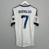 Shop 2012/13 REAL MADRID RONALDO #7 HOME SHIRT (M) ADIDAS, classic football shirts, vintage football shirts & retro soccer jerseys at Cult Kits