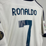 Shop 2012/13 REAL MADRID RONALDO #7 HOME SHIRT (M) ADIDAS, classic football shirts, vintage football shirts & retro soccer jerseys at Cult Kits