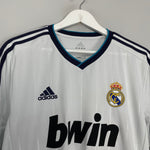 Shop 2012/13 REAL MADRID RONALDO #7 L/S HOME SHIRT (L) ADIDAS, classic football shirts, vintage football shirts & retro soccer jerseys at Cult Kits