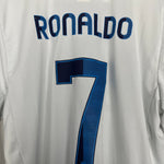 Shop 2012/13 REAL MADRID RONALDO #7 L/S HOME SHIRT (L) ADIDAS, classic football shirts, vintage football shirts & retro soccer jerseys at Cult Kits