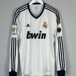 2012/13 REAL MADRID RONALDO 7 L/S HOME SHIRT (M) ADIDAS - Cult Kits - Medium - Buy Vintage Football Shirts, Authentic Retro Football Shirts For Sale, Classic Football Shirts & Soccer Jersey