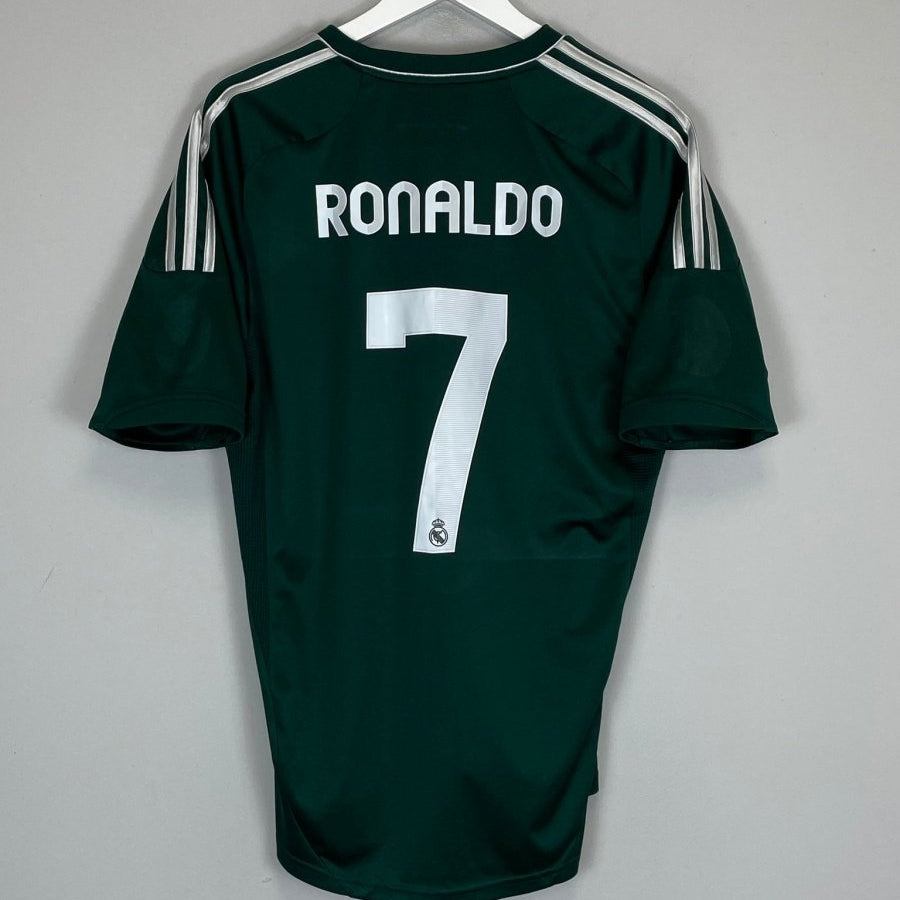 2012/13 REAL MADRID RONALDO 7 THIRD SHIRT (L) ADIDAS - Cult Kits - Large - Buy Vintage Football Shirts, Authentic Retro Football Shirts For Sale, Classic Football Shirts & Soccer Jersey