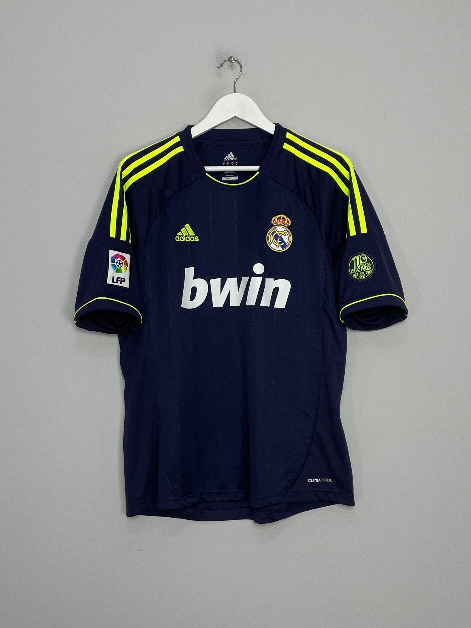Shop 2012/13 REAL MADRID RONALDO #7 THIRD SHIRT (M) ADIDAS, classic football shirts, vintage football shirts & retro soccer jerseys at Cult Kits