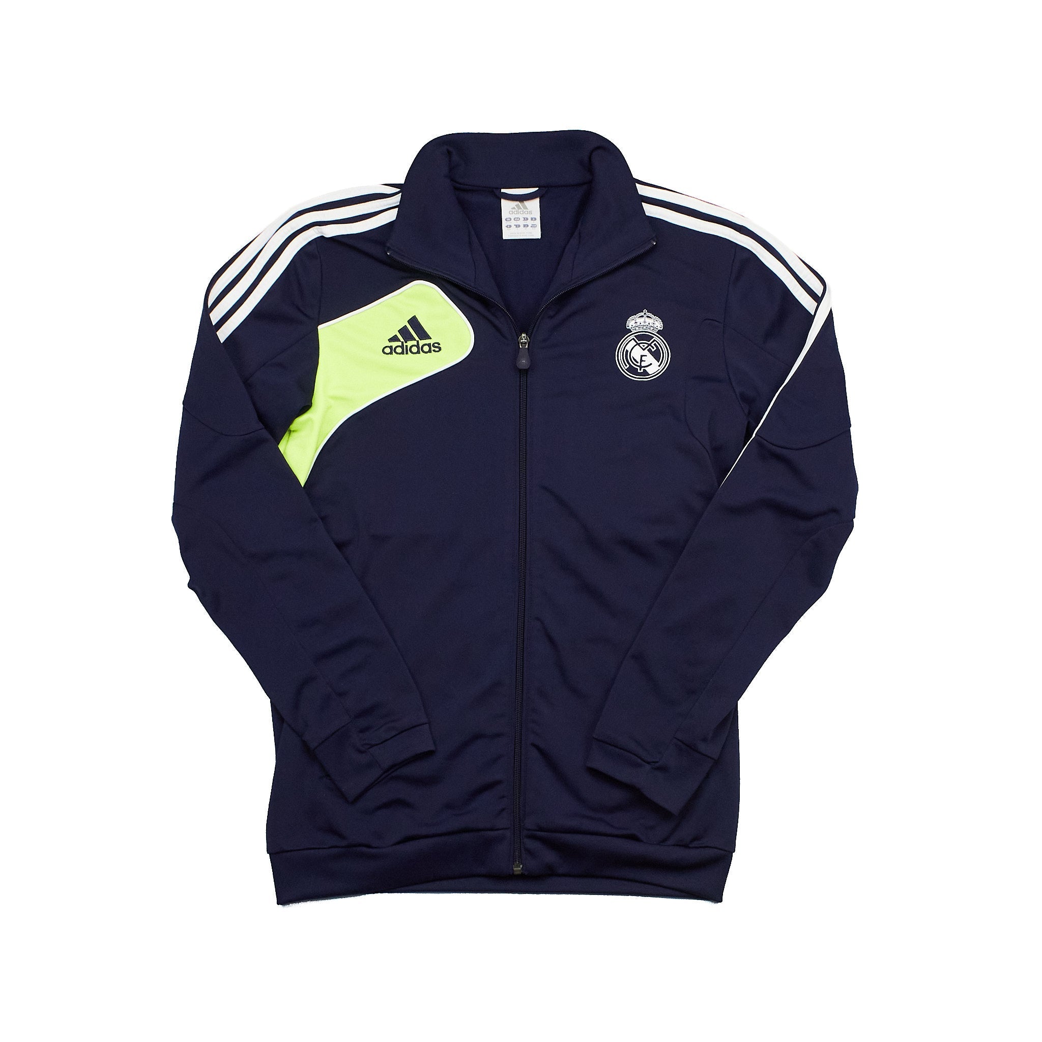 Buy 2012/13 Real Madrid Track Jacket (S) Adidas ~ Free worldwide shipping ~ Authentic Vintage Football Shirts from Cult Kits