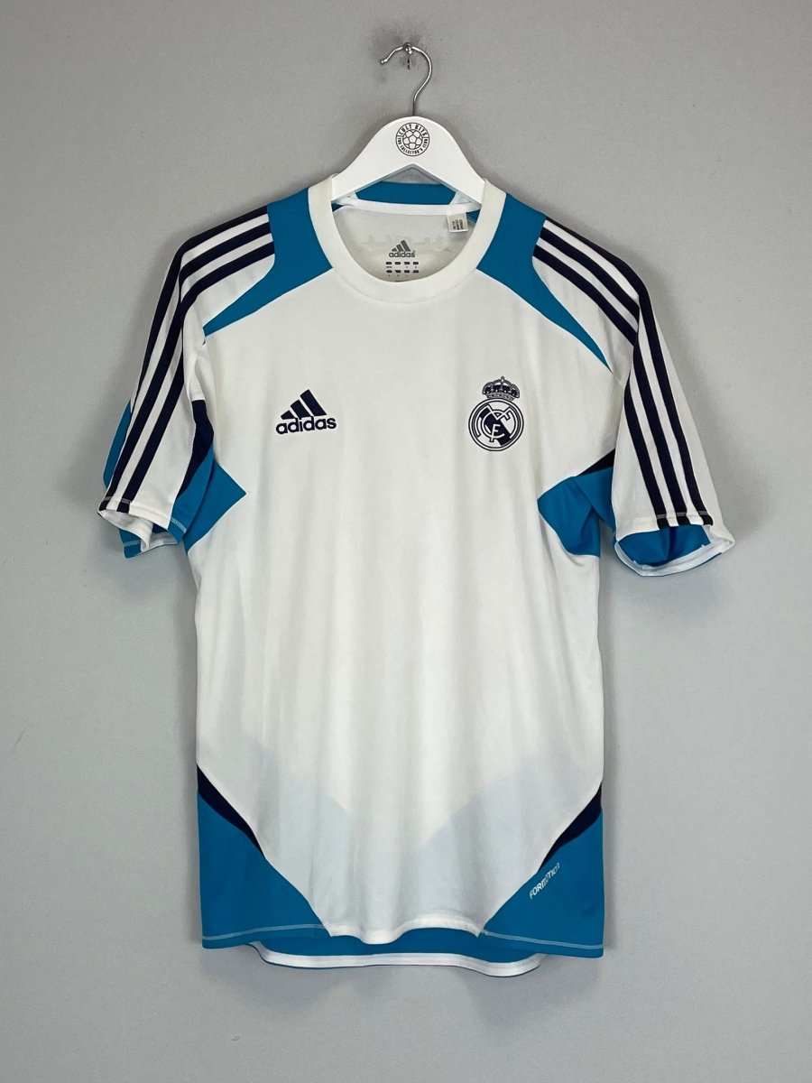 2012/13 REAL MADRID TRAINING SHIRT (M) ADIDAS - Cult Kits - Medium - Buy Vintage Football Shirts, Authentic Retro Football Shirts For Sale, Classic Football Shirts & Soccer Jersey