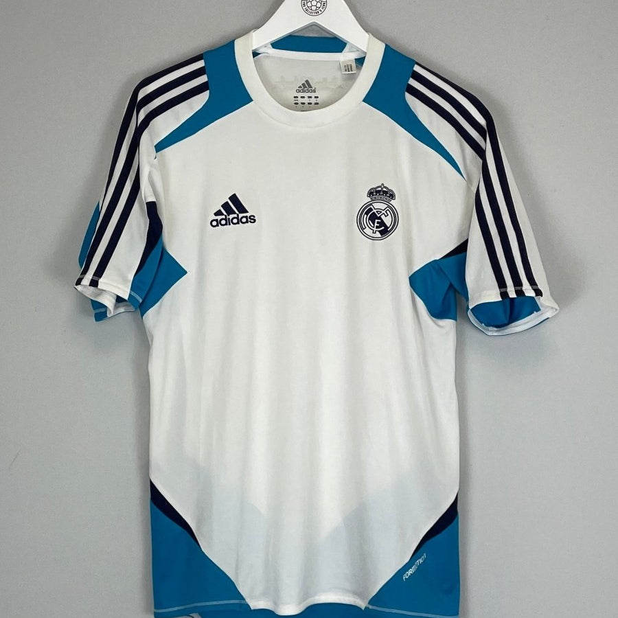 2012/13 REAL MADRID TRAINING SHIRT (M) ADIDAS - Cult Kits - Medium - Buy Vintage Football Shirts, Authentic Retro Football Shirts For Sale, Classic Football Shirts & Soccer Jersey
