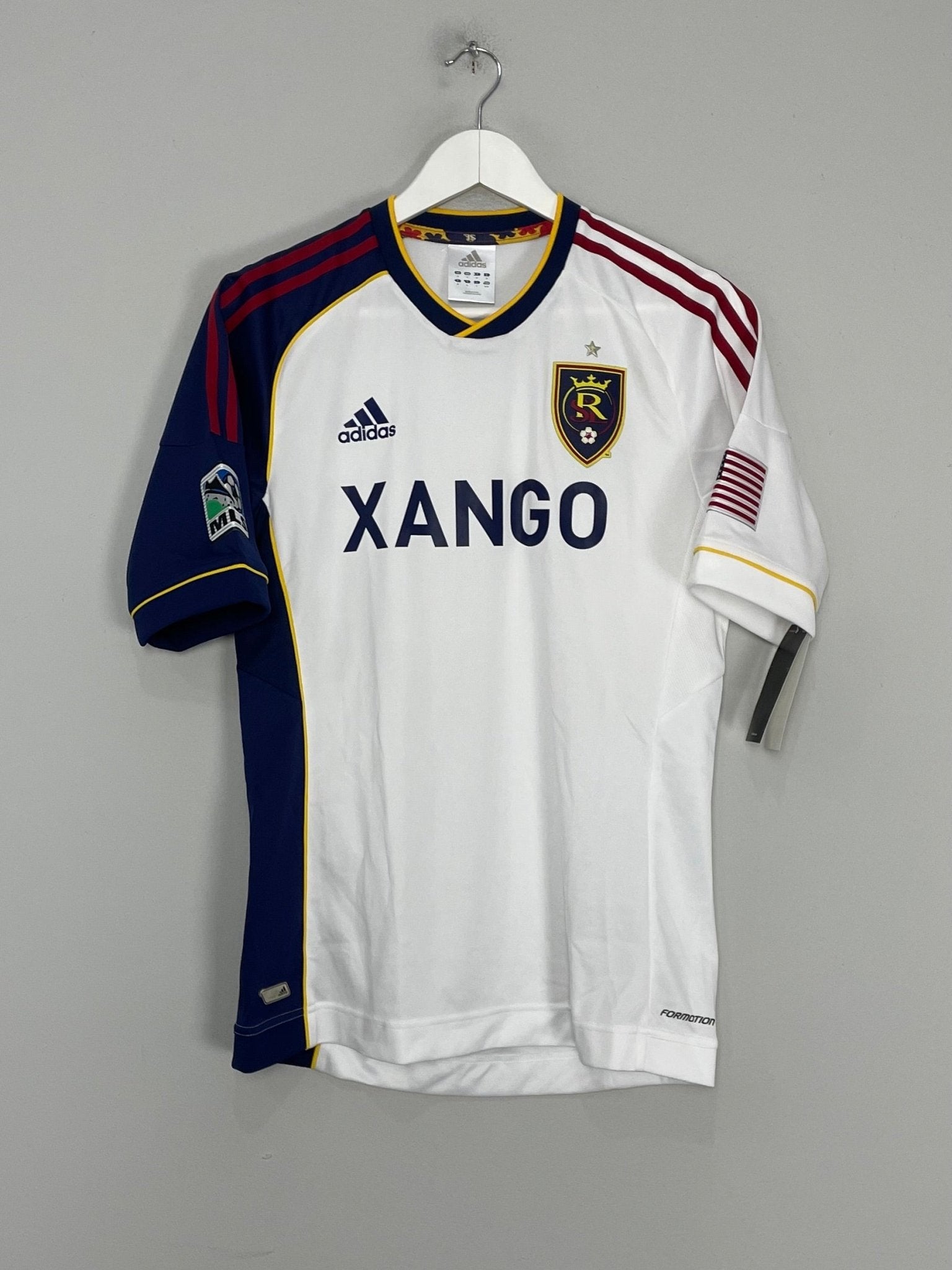 Shop 2012/13 REAL SALT LAKE *PLAYER ISSUE* BNWT AWAY SHIRT (M) ADIDAS, classic football shirts, vintage football shirts & retro soccer jerseys at Cult Kits